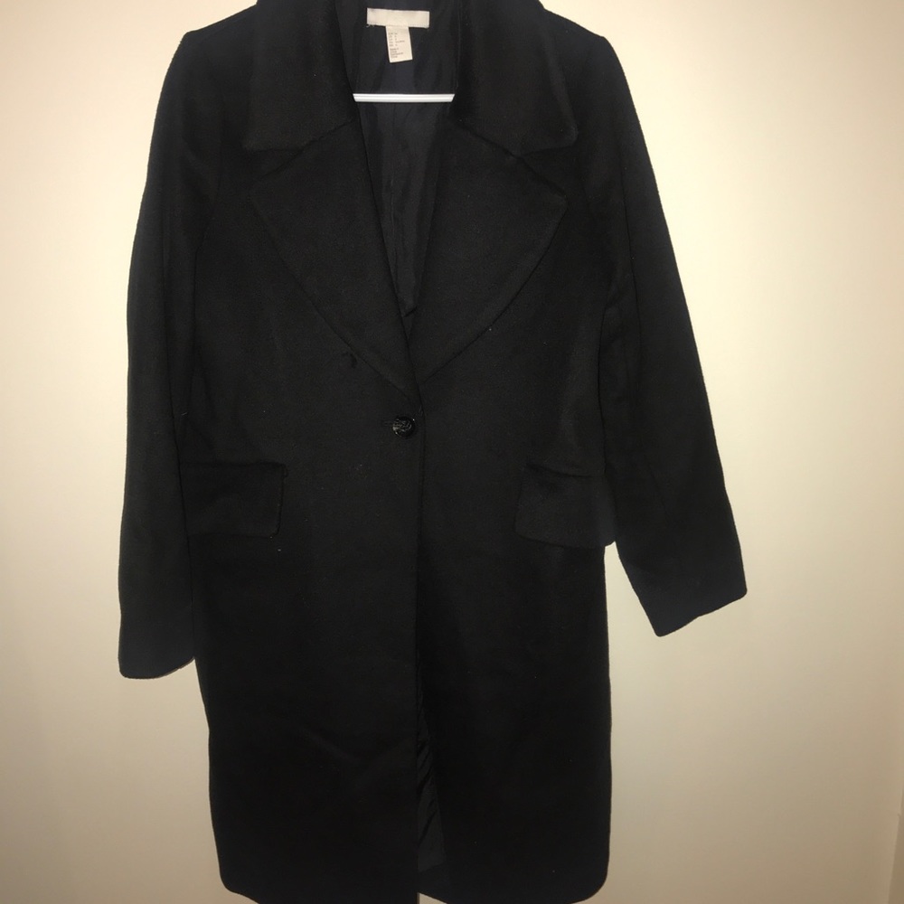 H&M Black Trench